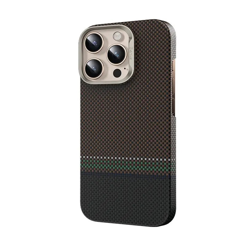 iPhone 15 Pro Max MagSafe Uyumlu Kevlar Kılıf - Benks Prestige ArmorAir