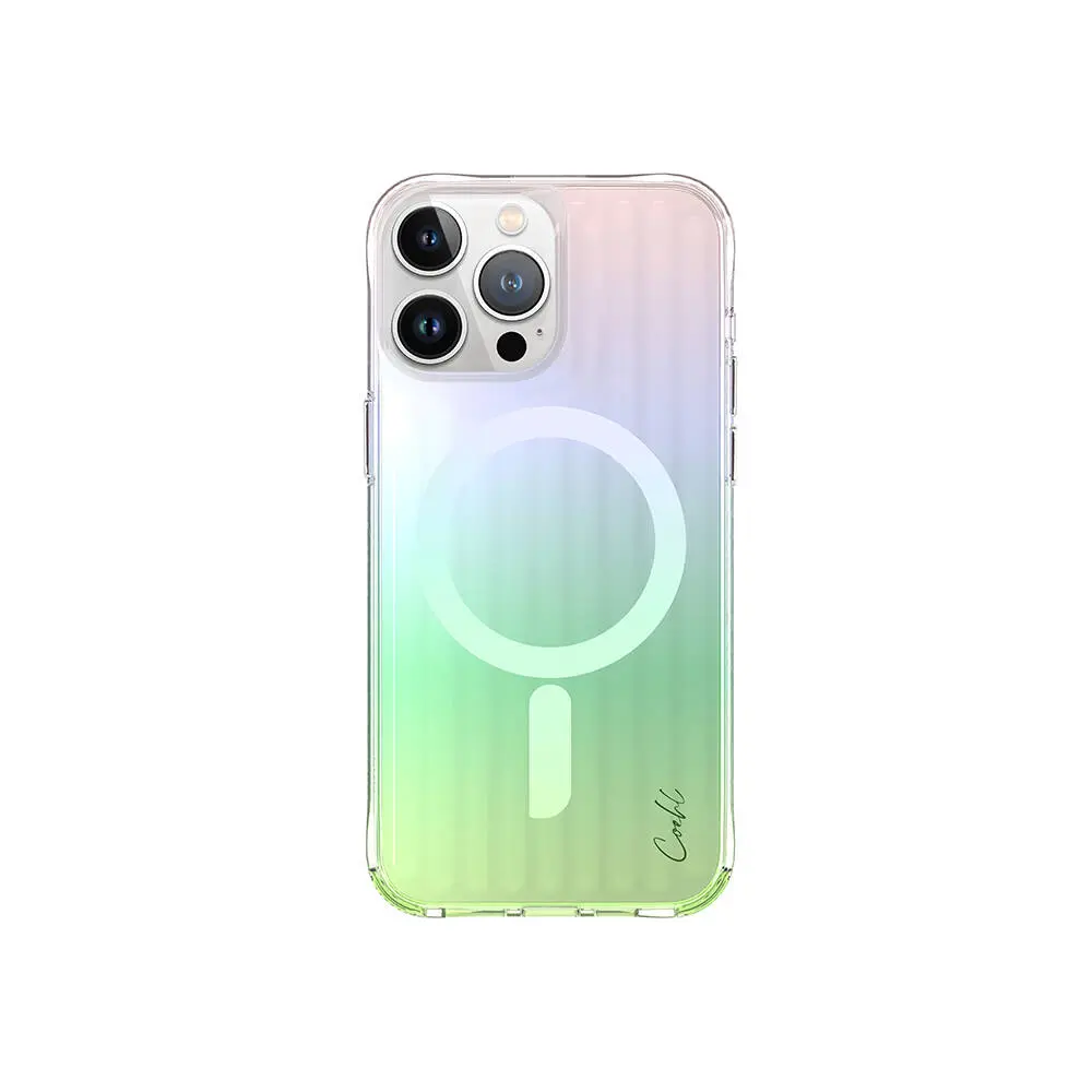 iPhone 15 Pro Max MagSafe Uyumlu Parlayan Arka Yüzey Kılıf - Coehl Linear