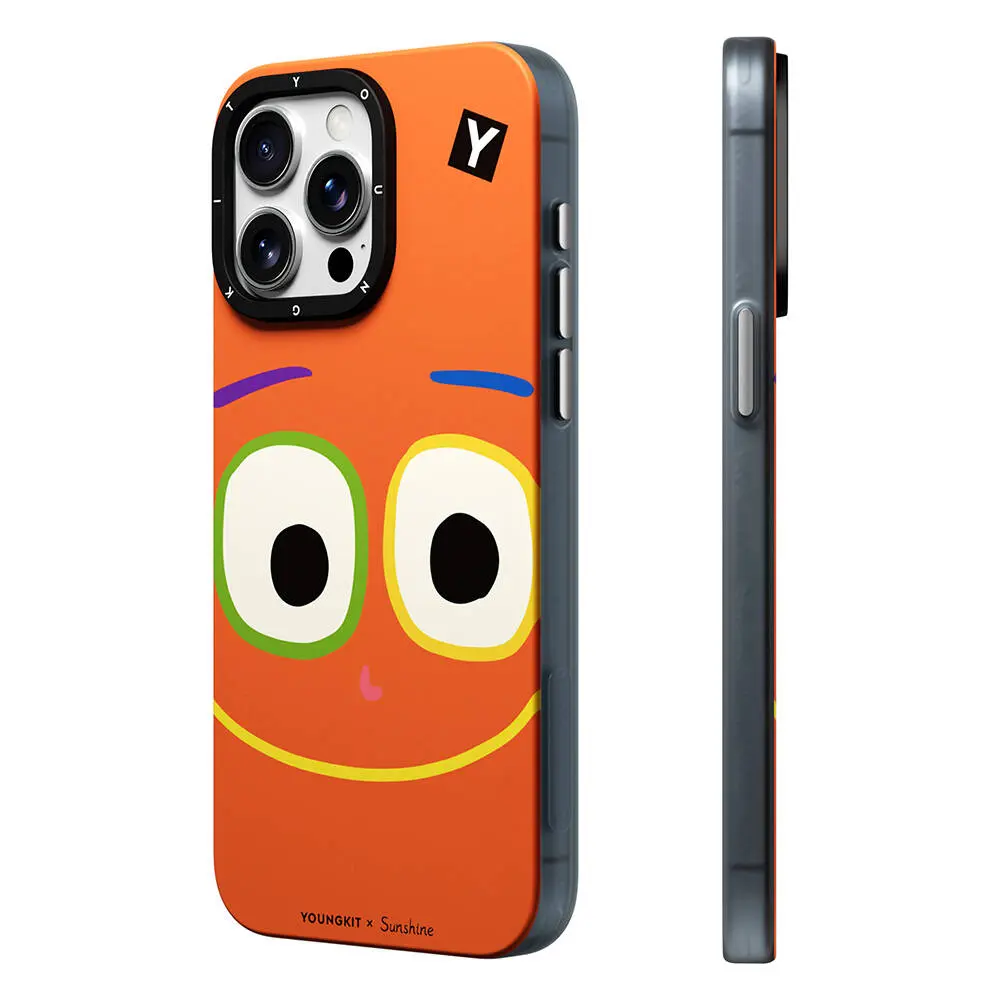 iPhone 15 Pro Max MagSafe Uyumlu Kılıf - Youngkit Daily Happy Sunshine
