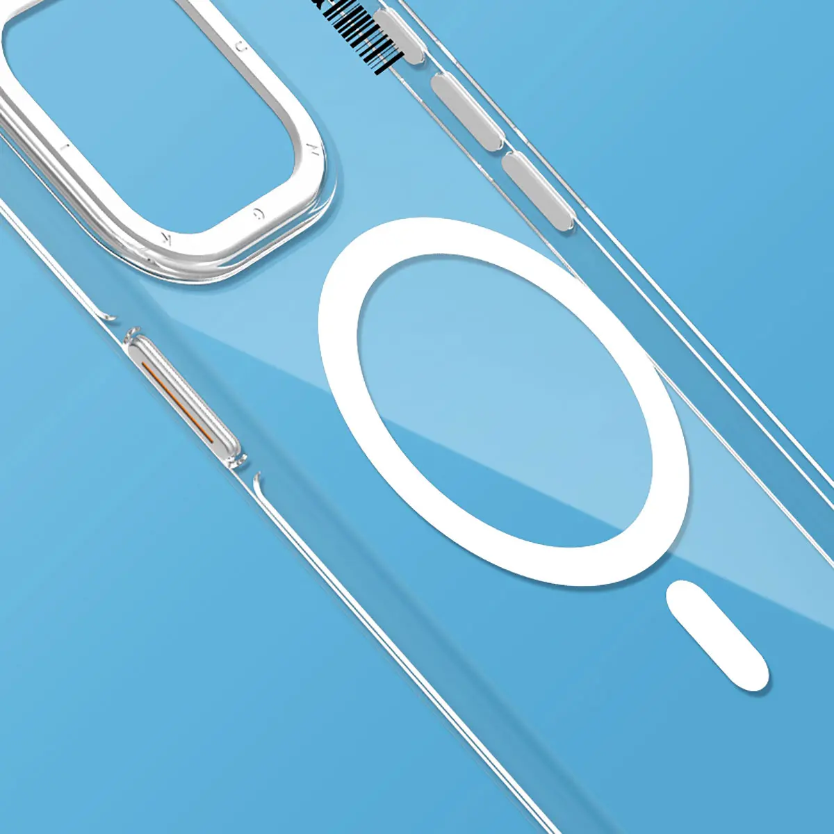 iPhone 15 Pro Max MagSafe Uyumlu Şeffaf Kılıf - Youngkit Crystal Shield