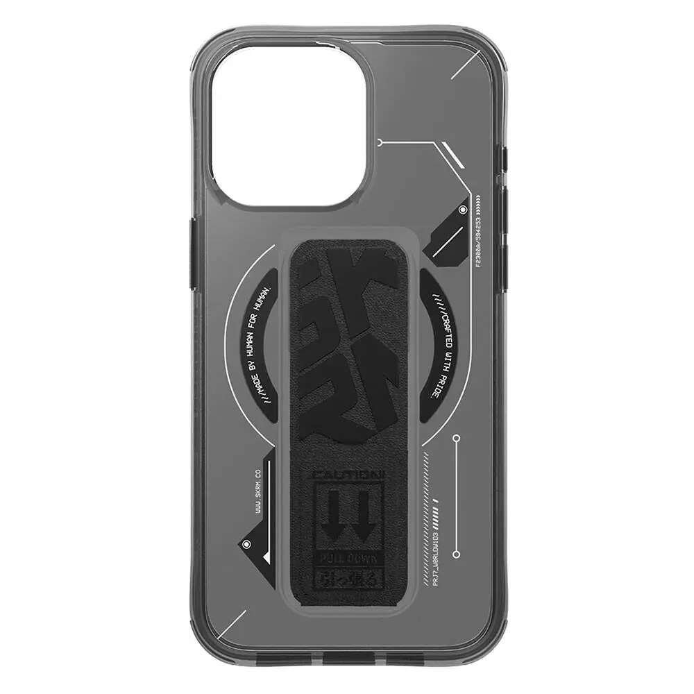 iPhone 15 Pro Max MagSafe Uyumlu Standlı Kılıf - Skinarma Helio