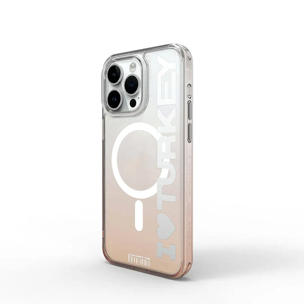 iPhone 15 Pro Max MagSafe Uyumlu Şeffaf Kılıf - Wiwu C Serisi