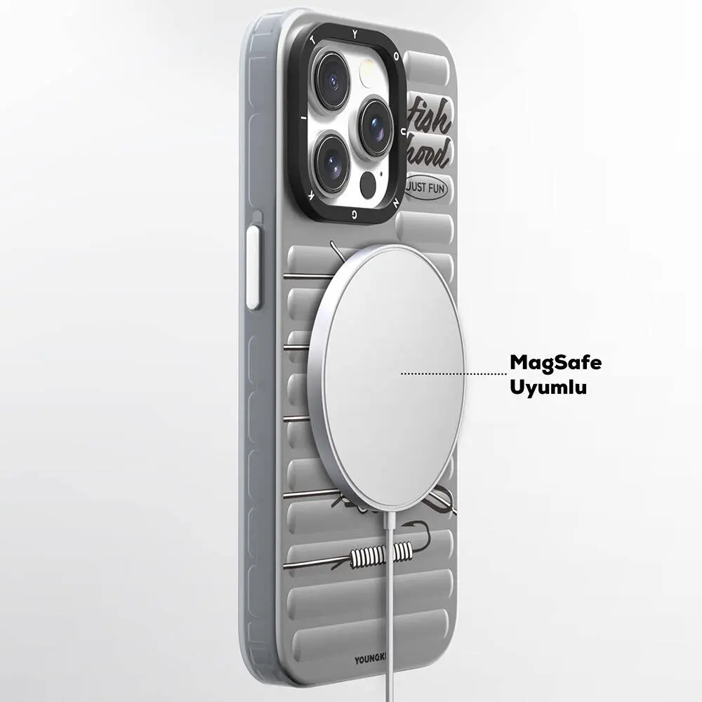 iPhone 15 Pro Max MagSafe Uyumlu Kılıf - Youngkit Fishing Serisi