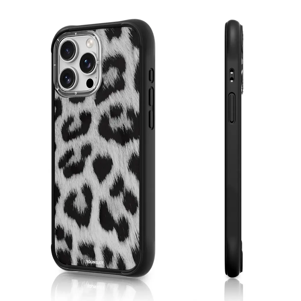 iPhone 15 Pro Max MagSafe Uyumlu Kılıf - Youngkit Leopard