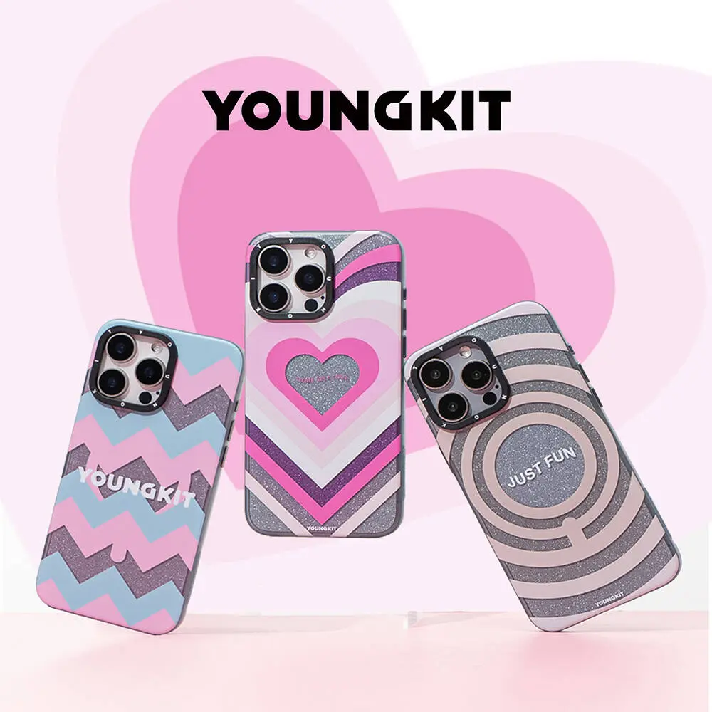 iPhone 15 Pro Max MagSafe Uyumlu Kılıf - Youngkit Star Dazzle