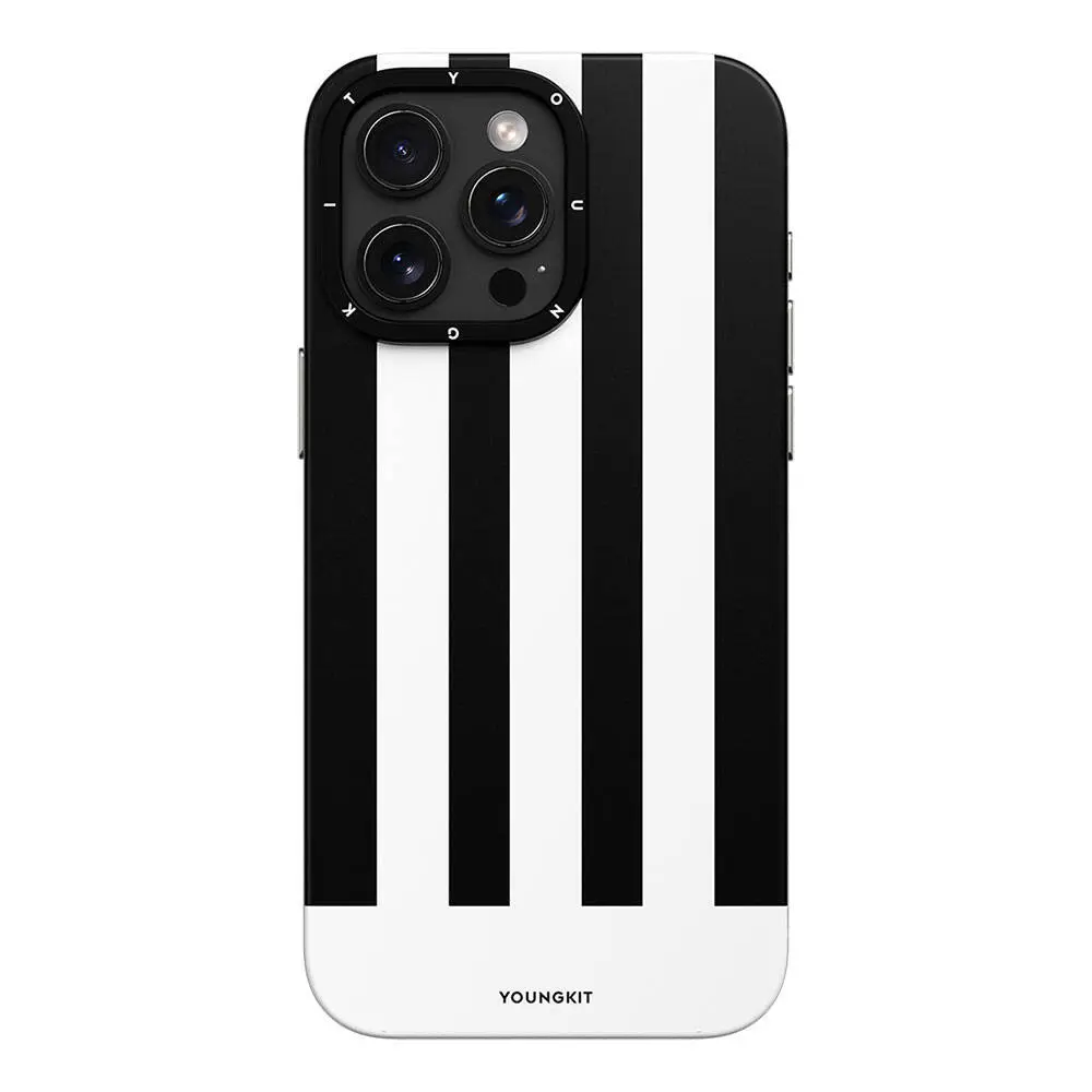 iPhone 15 Pro Max MagSafe Uyumlu Kılıf - Youngkit Striped Piano Keys