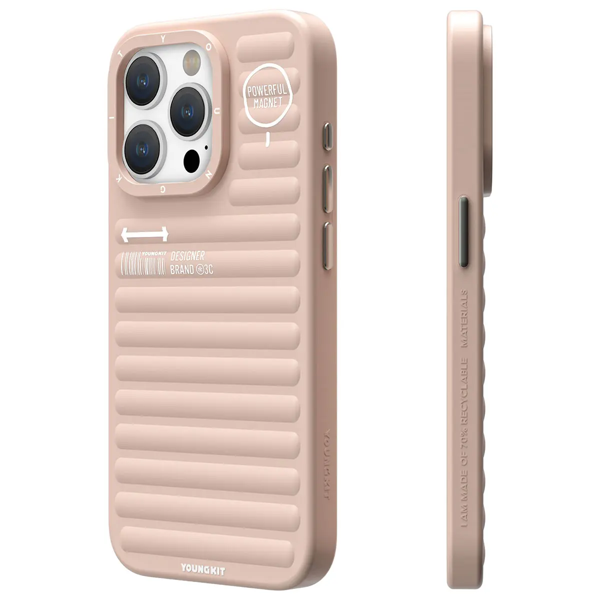 iPhone 15 Pro Max Mat Renkli Kılıf - YoungKit Original Serisi