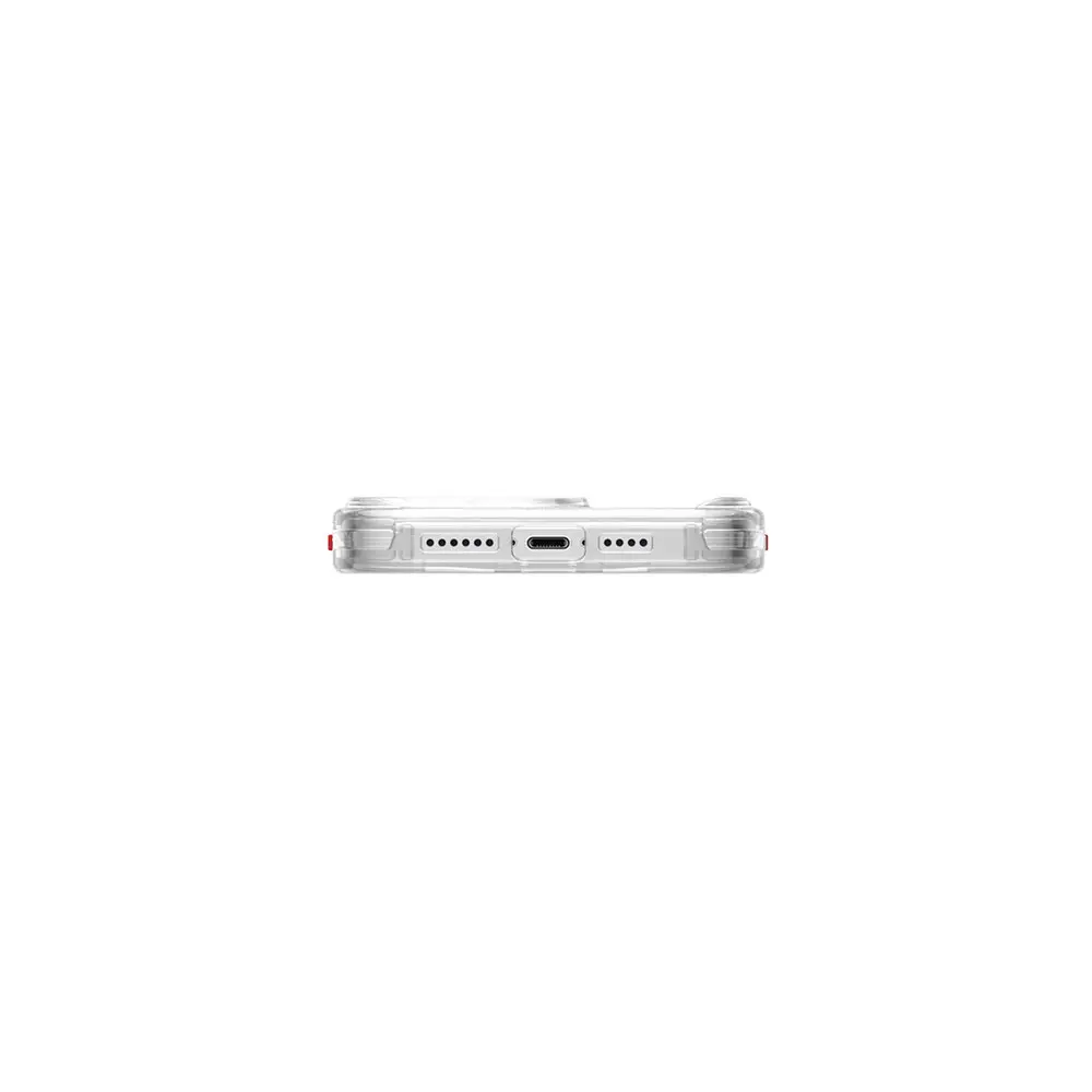 iPhone 15 Pro Max MagSafe Uyumlu Şeffaf Kılıf - Skinarma Saido