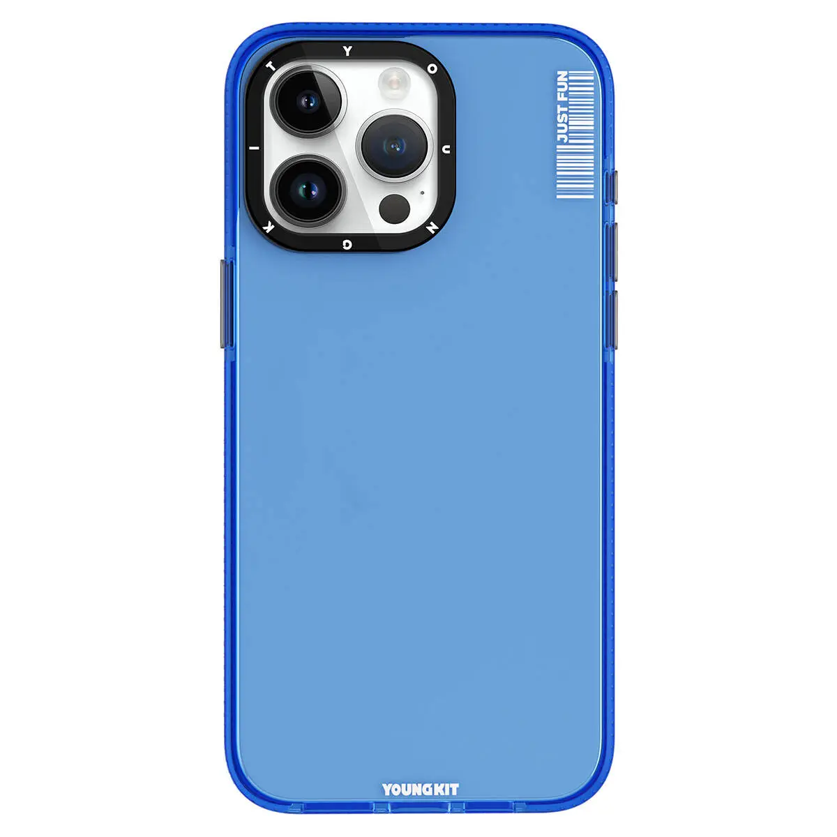 iPhone 15 Pro Max Pürüzsüz Arka Yüzey Kılıf - YoungKit Crystal Color