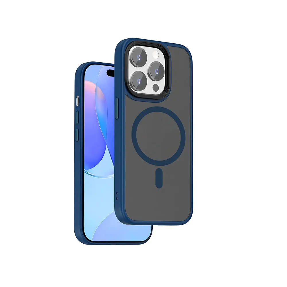 iPhone 15 Pro Max MagSafe Uyumlu Kamera Korumalı Kılıf - Wiwu FGG-011