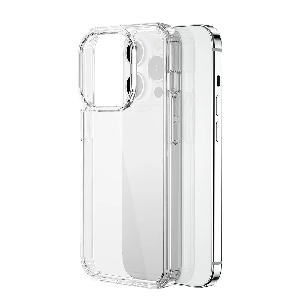 iPhone 15 Pro Max MagSafe Uyumlu Şeffaf Kılıf - Wiwu Magnetic Crystal