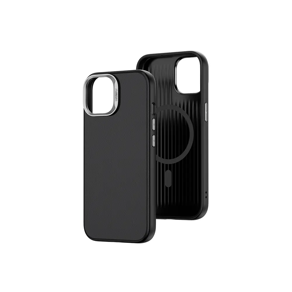 iPhone 15 Pro Max MagSafe Uyumlu Vegan Deri Kılıf - Wiwu SP-019