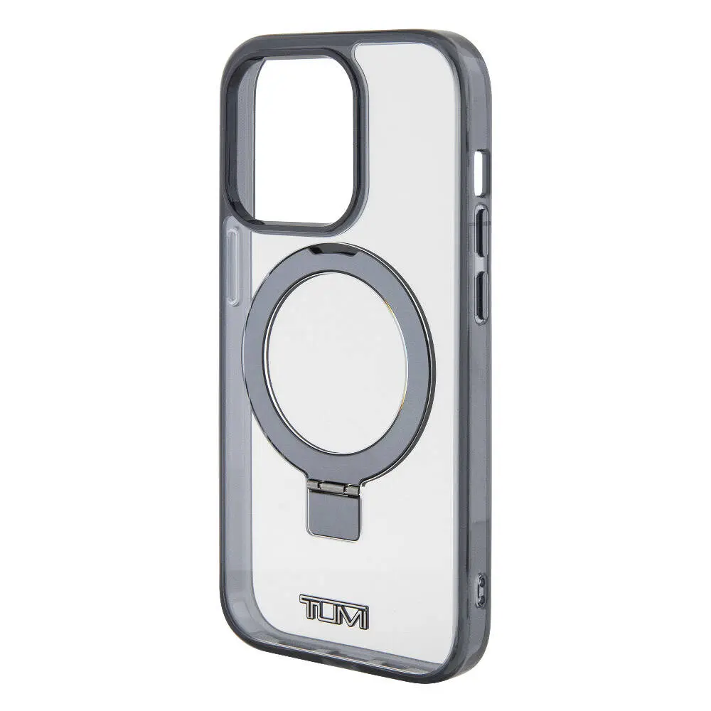 iPhone 15 Pro Max MagSafe Uyumlu Ring Standlı Silikon Kılıf - TUMI