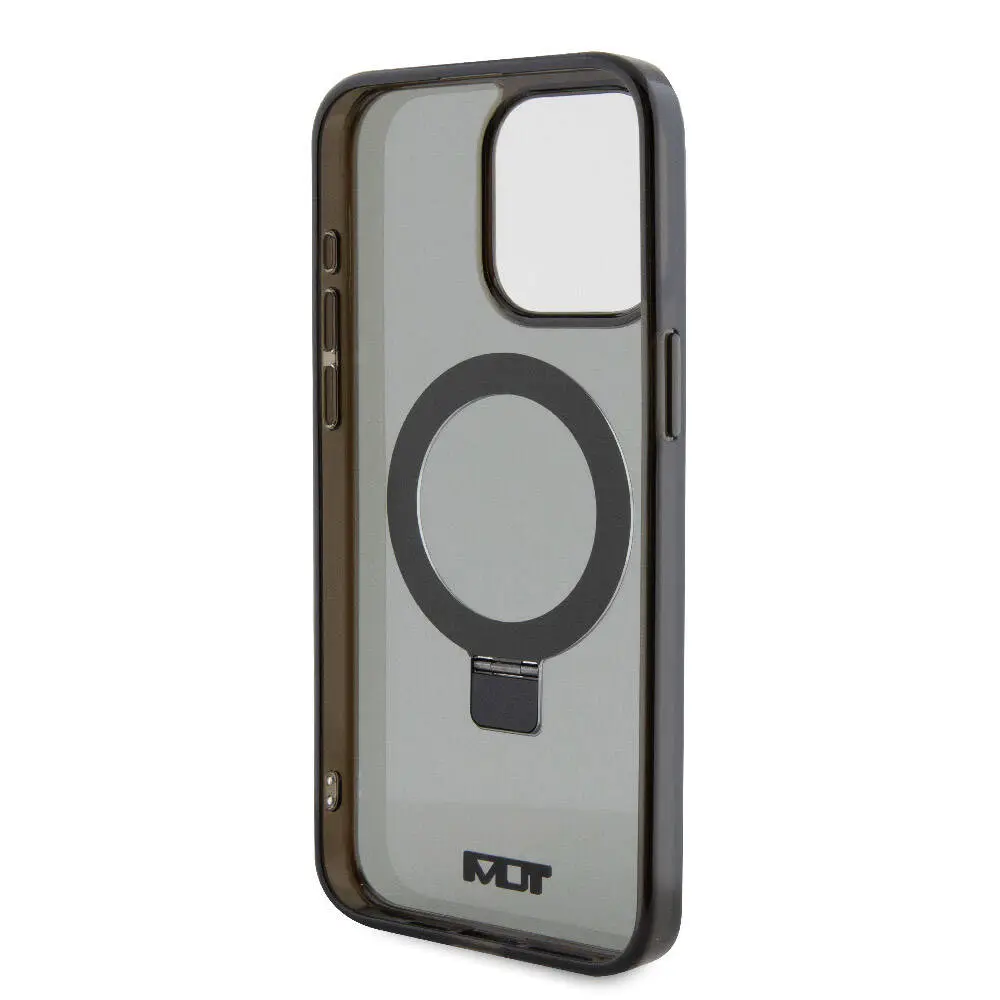 iPhone 15 Pro Max MagSafe Uyumlu Ring Standlı Kılıf - TUMI Lisanslı