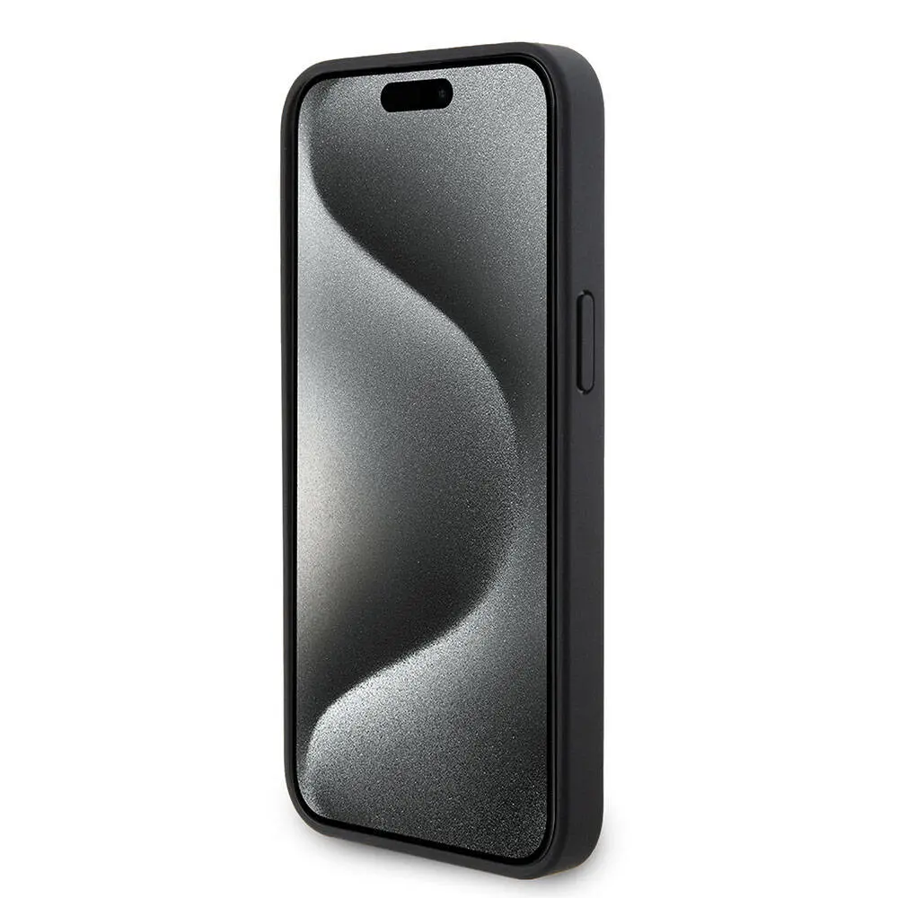 iPhone 15 Pro Max Suni Deri Kılıf - U.S. Polo Assn. HS Desenli
