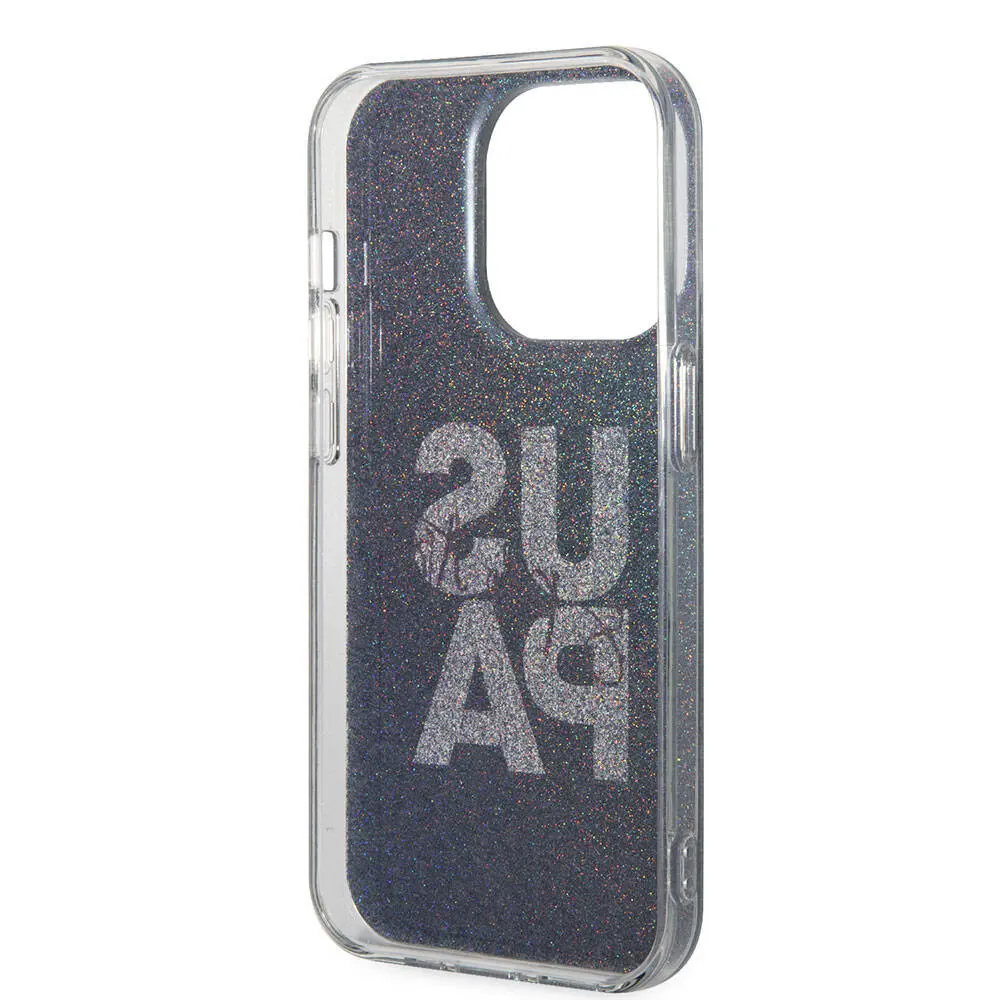 iPhone 15 Pro Max Simli Parlak Alfabe Tasarım Kılıf - U.S. Polo Assn.