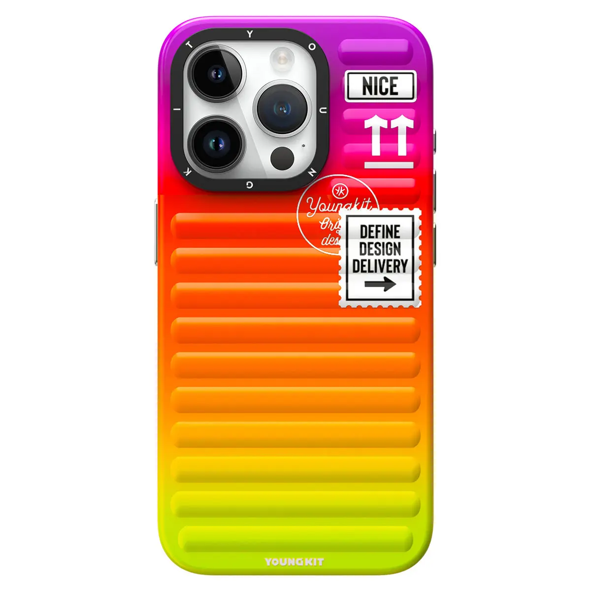 iPhone 15 Pro Max Kılıf, Renk Geçişli Tasarım - YoungKit The Secret Color