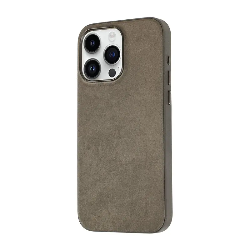 iPhone 15 Pro Max Mikro Fiber Kılıf - Zore Mimoza
