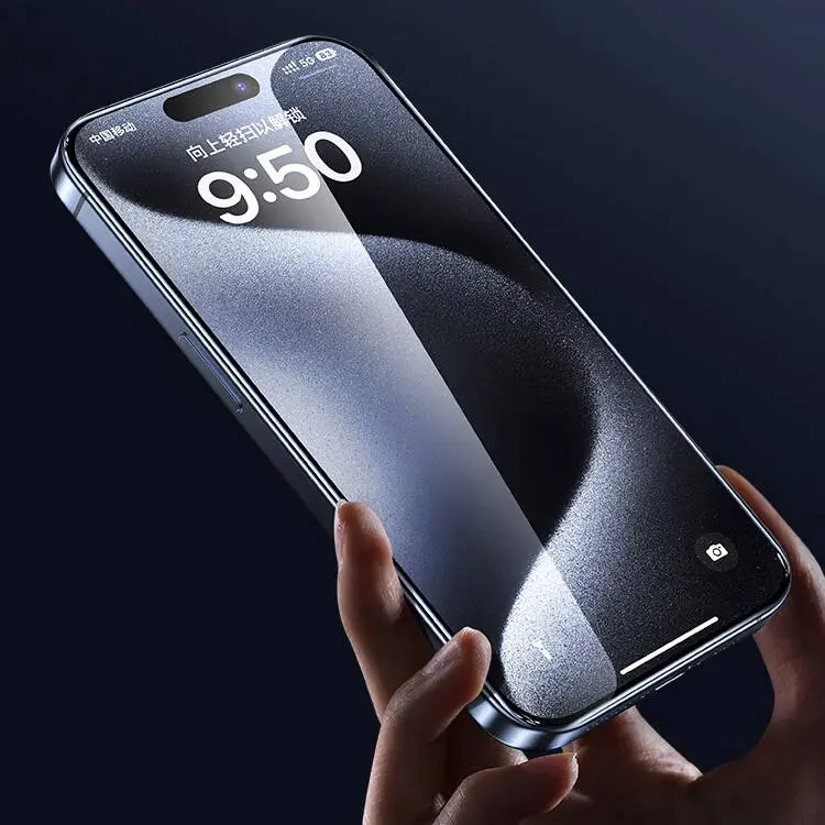 iPhone 15 Pro Max Temperli Cam Ekran Koruyucu - Wiwu GT-009