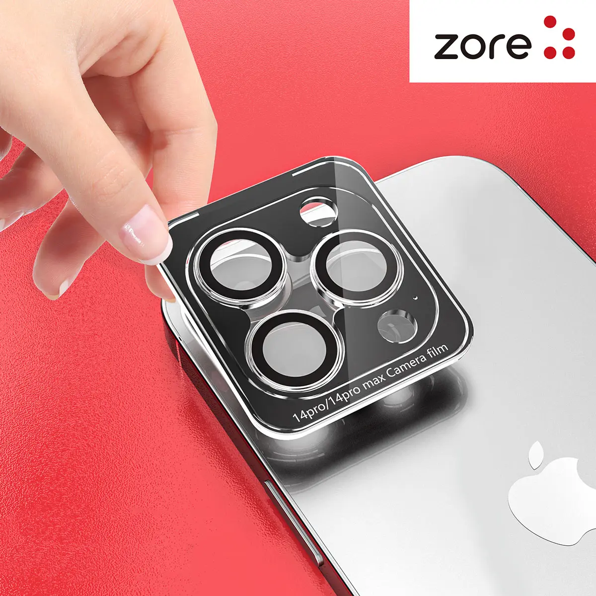 iPhone 15 Pro Max Safir Kamera Lens Koruyucu - Zore CL-12