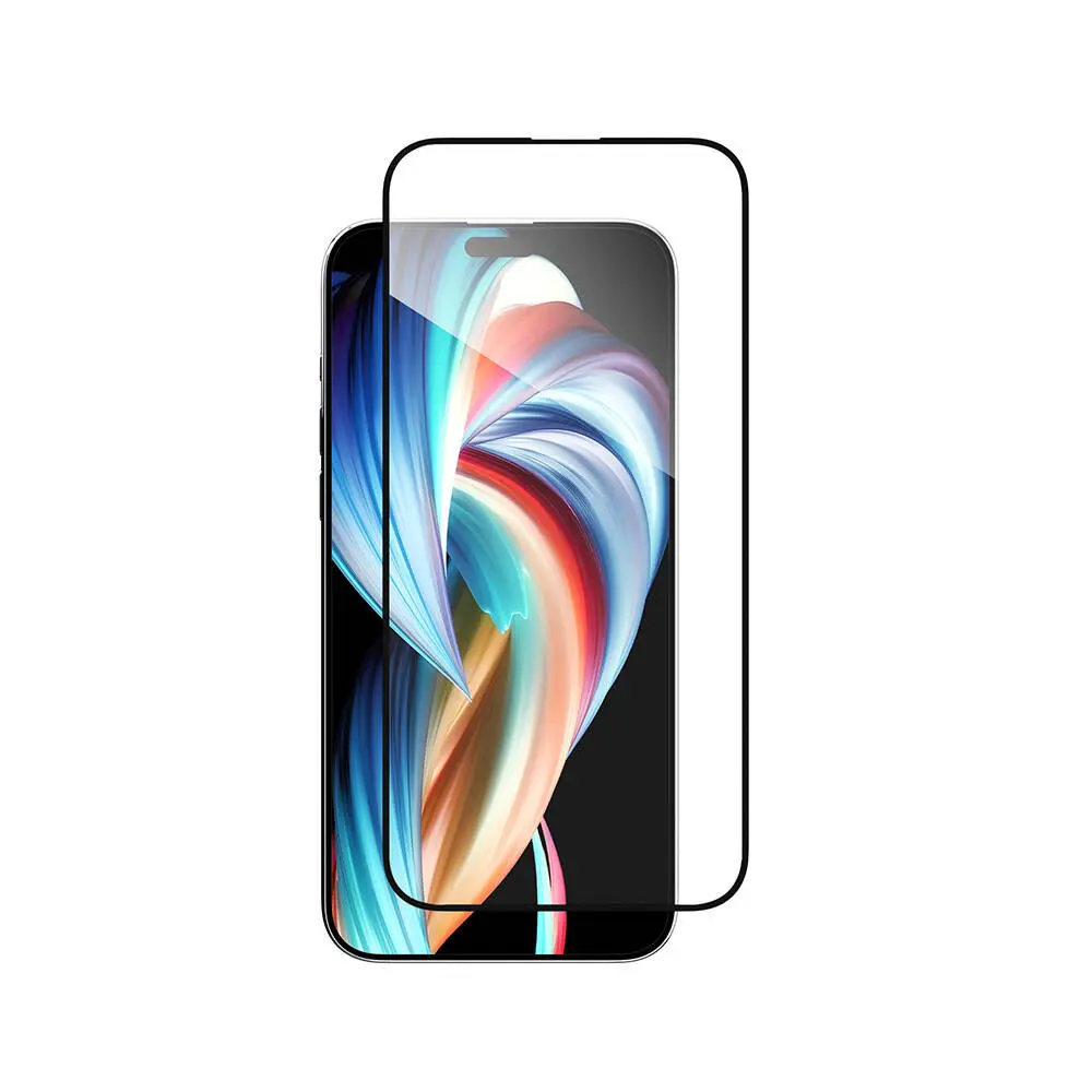 iPhone 15 Pro Temperli Cam Ekran Koruyucu - Switcheasy Glass 9H