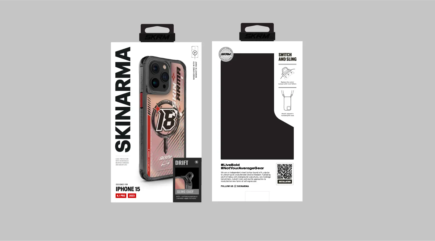 iPhone 15 Pro MagSafe Uyumlu Drift Kapak - Skinarma
