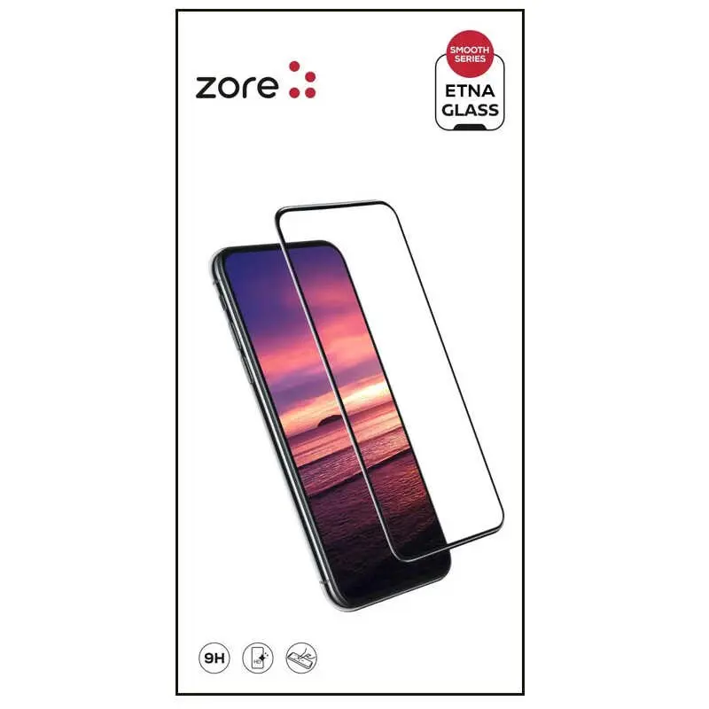 iPhone 15 Temperli Cam Ekran Koruyucu, 9H Sertlik - Zore Etnaa