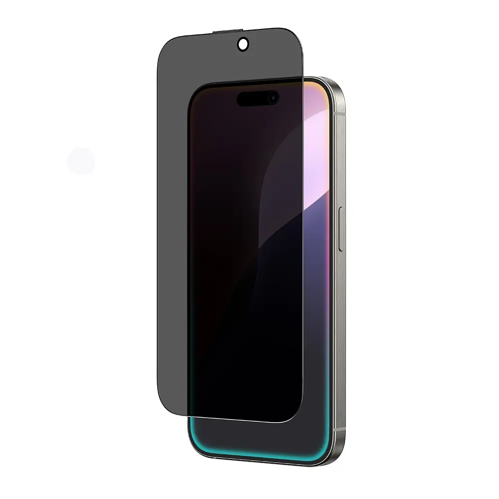 iPhone 16 Amazingthing Titan Privacy Temperli Cam Ekran Koruyucu