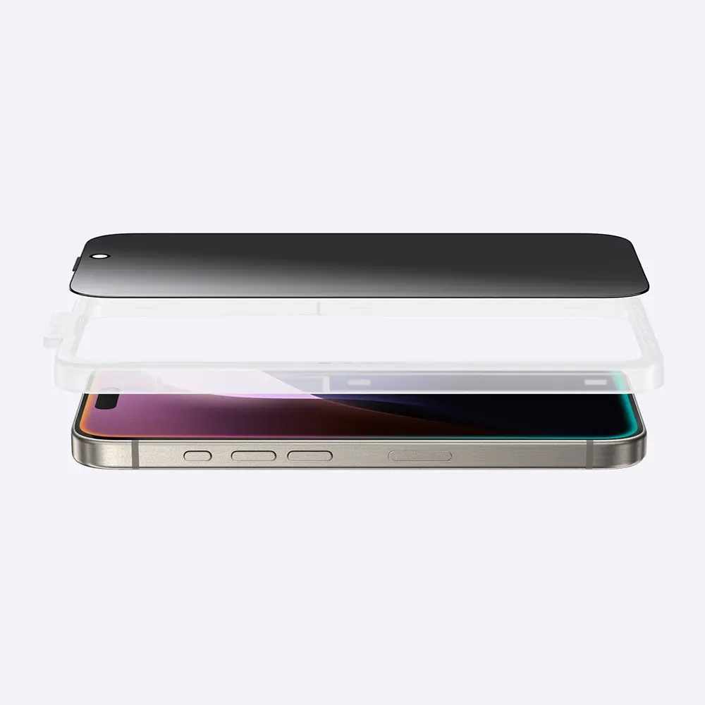 iPhone 16 Amazingthing Titan Privacy Temperli Cam Ekran Koruyucu