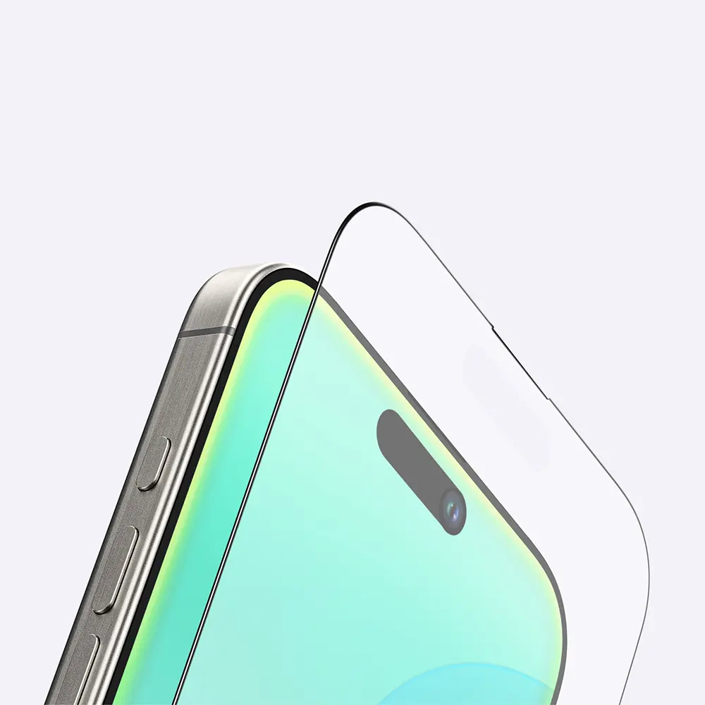 iPhone 16 Mat Parmak İzi Bırakmayan Temperli Cam Ekran Koruyucu - Amazingthing Radix