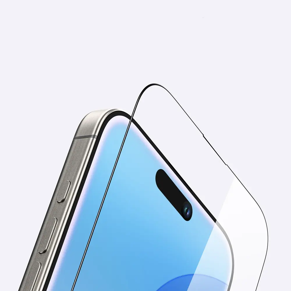 iPhone 16 Parmak İzi Bırakmayan Temperli Cam Ekran Koruyucu - Amazingthing Radix