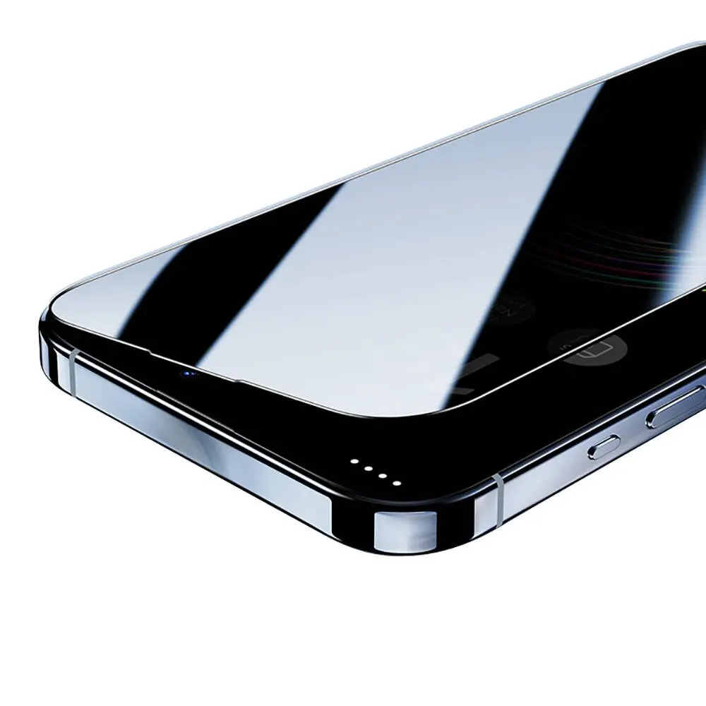 iPhone 16 Gizlilik Filtreli Ekran Koruyucu 0.4 mm - Benks Privacy Air Shield