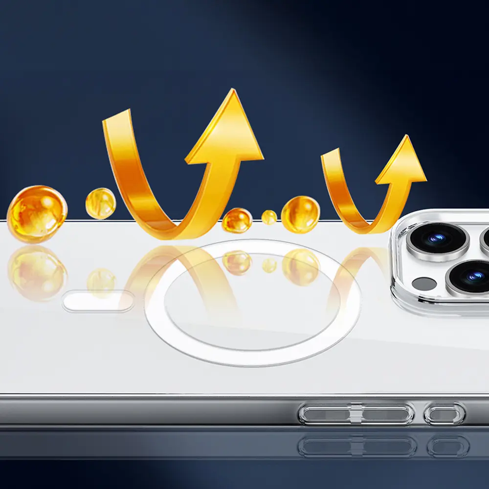 iPhone 16 MagSafe Uyumlu Şeffaf Kılıf - Wiwu Invisible Pro