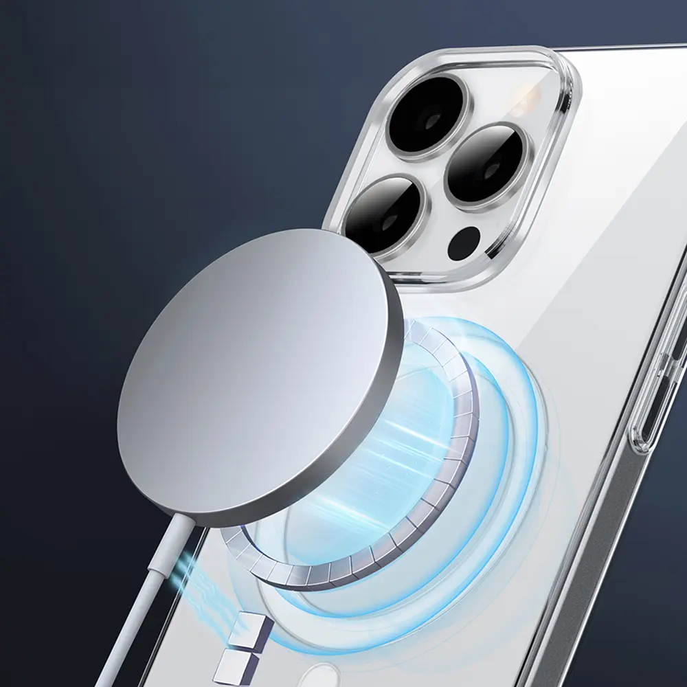 iPhone 16 MagSafe Uyumlu Şeffaf Kılıf - Wiwu Invisible Pro