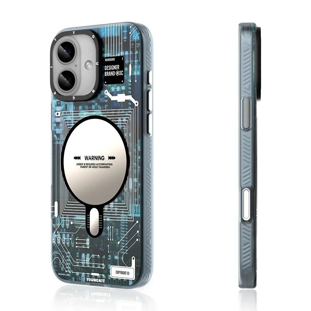 iPhone 16 MagSafe Uyumlu Kılıf - Youngkit Technology Serisi