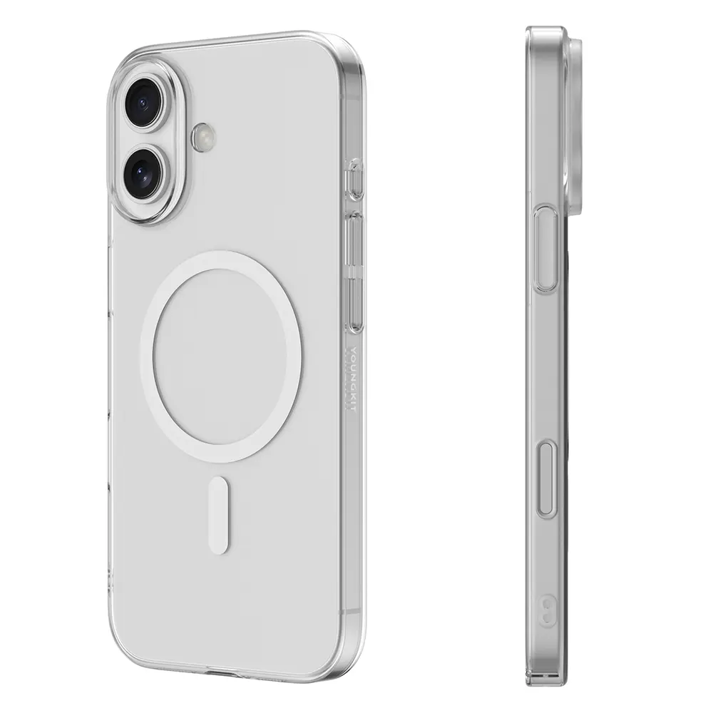 iPhone 16 MagSafe Uyumlu Şeffaf Kılıf - Youngkit High Definition