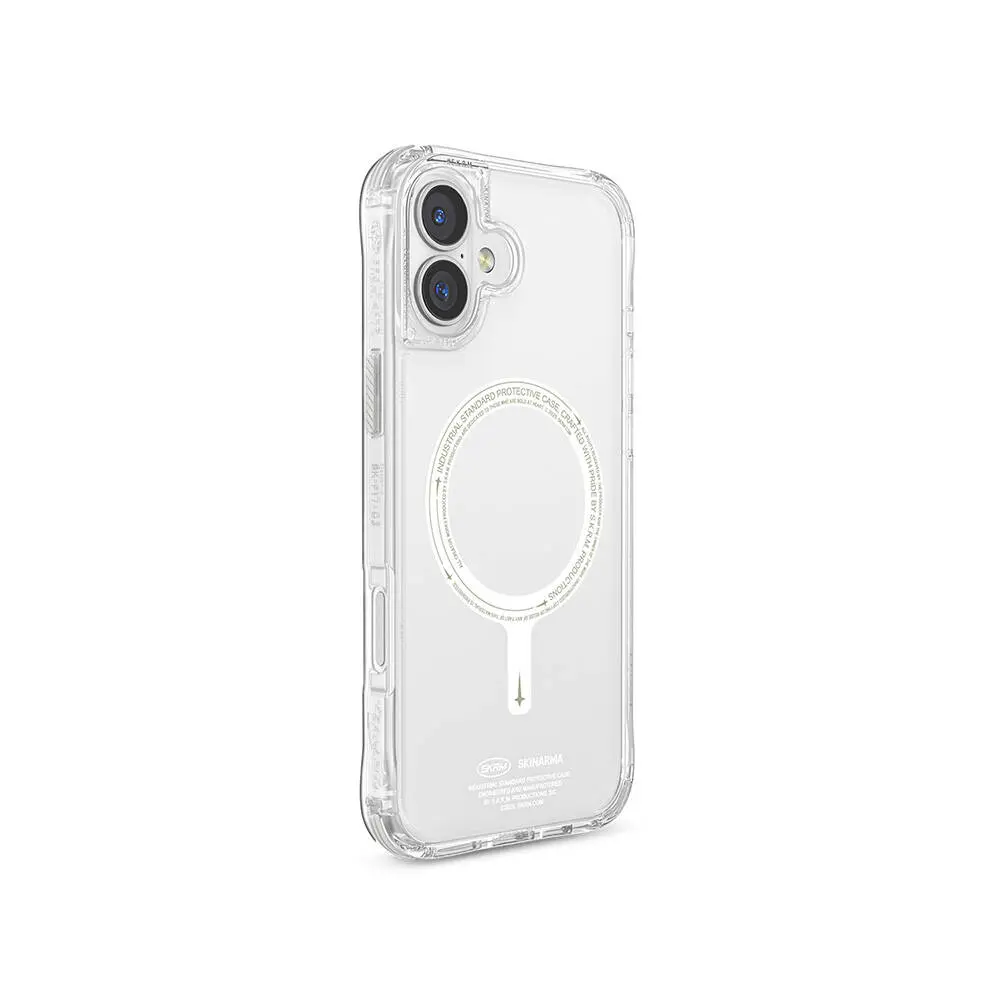 iPhone 16 MagSafe Uyumlu Şeffaf Kılıf - Skinarma Saido Nightglow