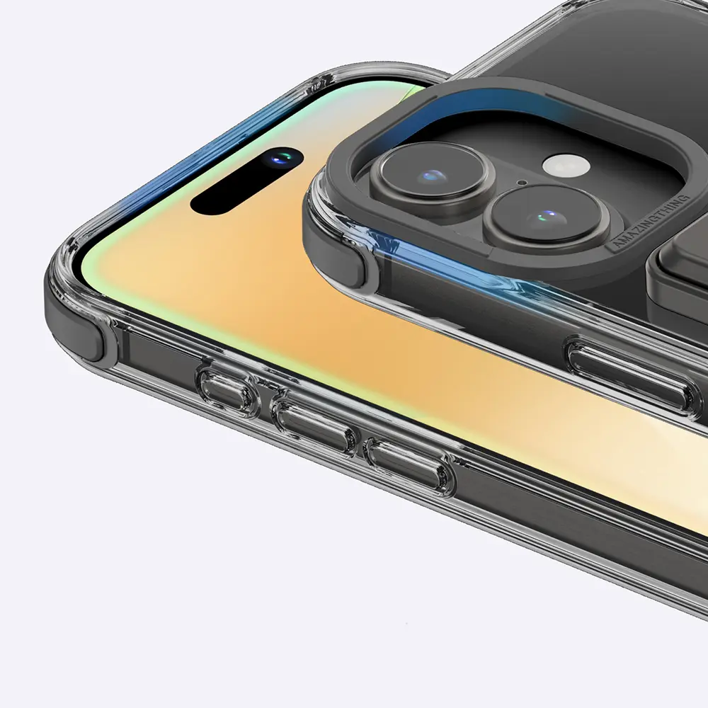 iPhone 16 MagSafe Uyumlu Standlı ve Kartlıklı Kılıf - Amazingthing Omni Adventure