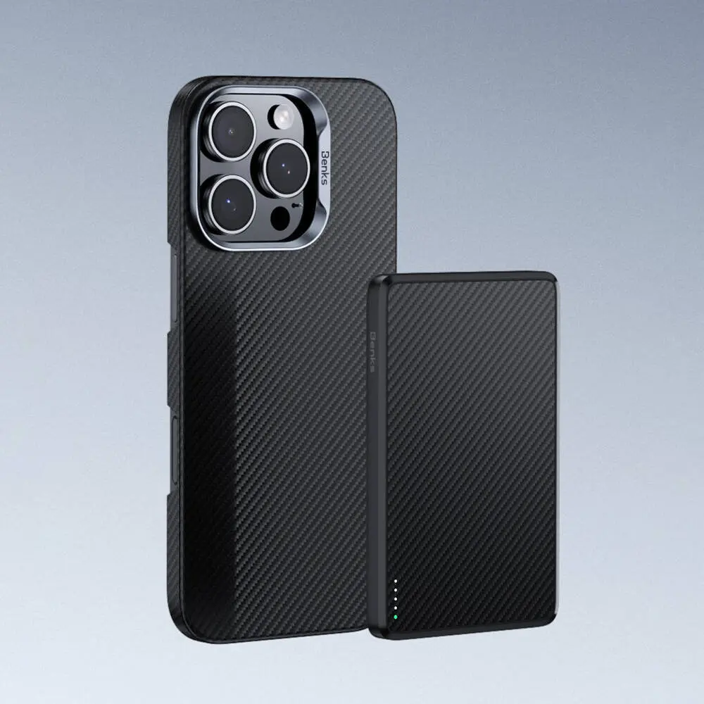 iPhone 16 MagSafe Uyumlu Kevlar Fiber Kılıf - Benks ArmorAir 600D