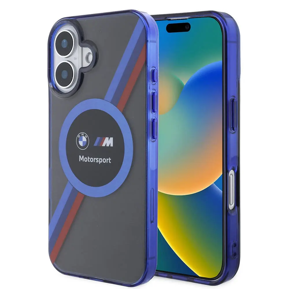 iPhone 16 Kılıf, BMW M Logolu Motorsport Circle - Siyah