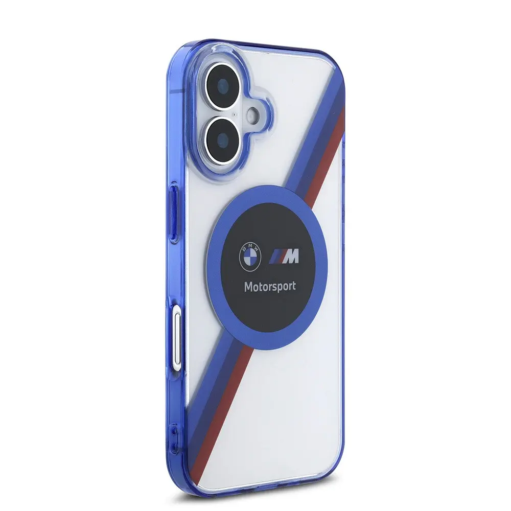 iPhone 16 MagSafe Uyumlu Şeffaf Kılıf - BMW Motorsport Circle