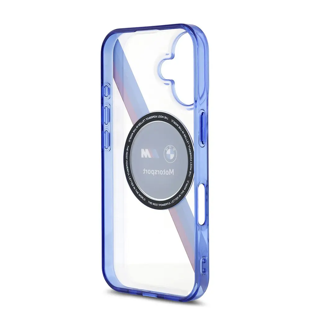 iPhone 16 MagSafe Uyumlu Şeffaf Kılıf - BMW Motorsport Circle