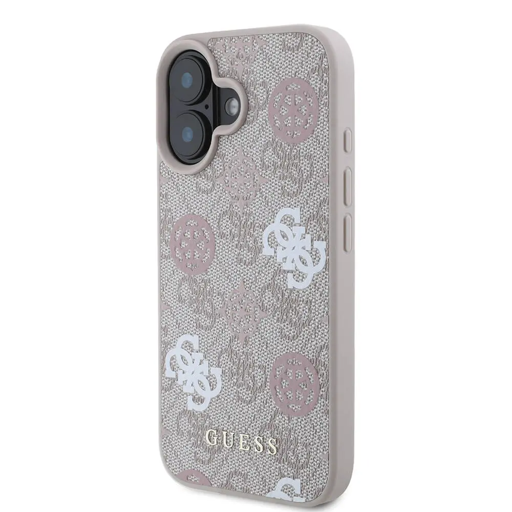 iPhone 16 MagSafe Uyumlu 4G Desenli Kılıf - Guess Peony