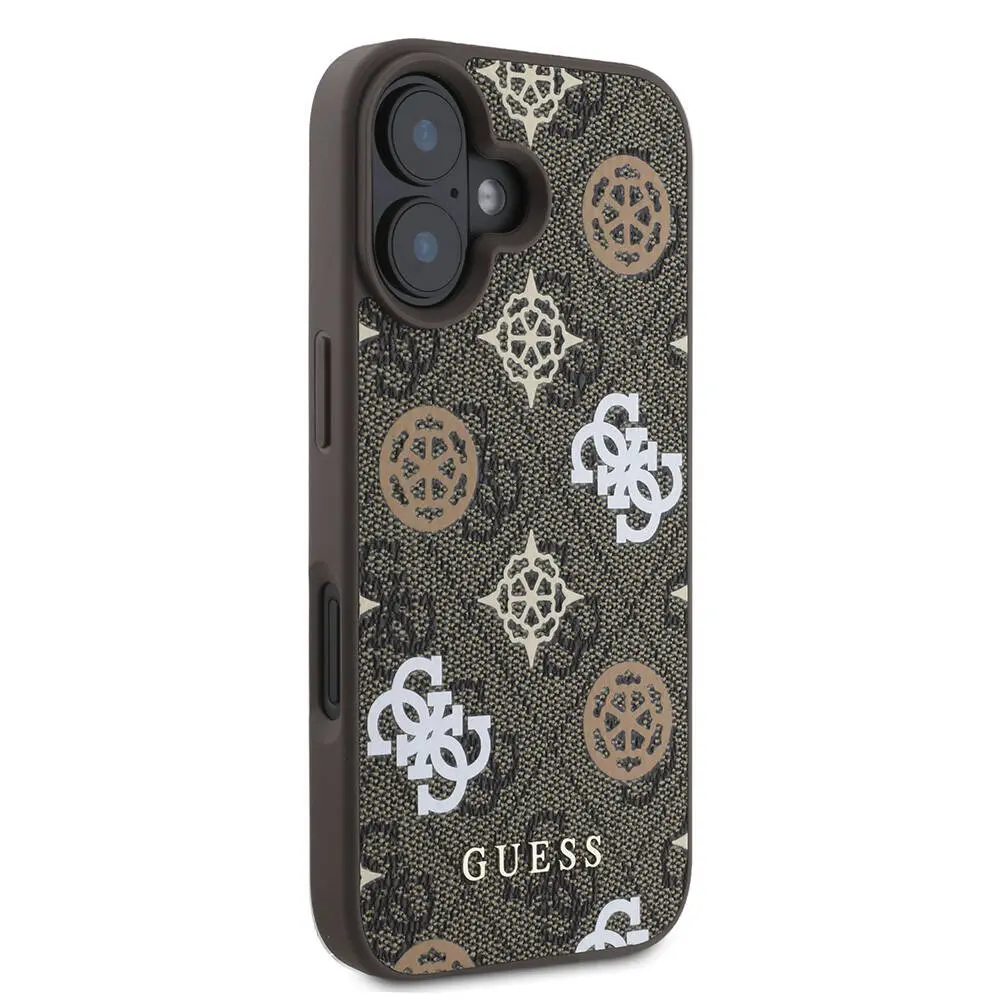 iPhone 16 MagSafe Uyumlu 4G Desenli Kılıf - Guess Peony