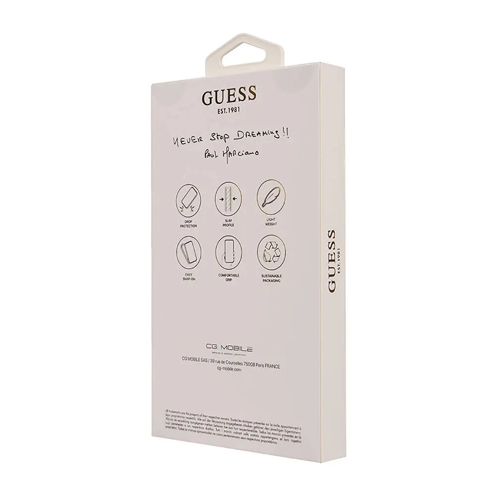 iPhone 16 MagSafe Uyumlu 4G Desenli Kılıf - Guess Peony