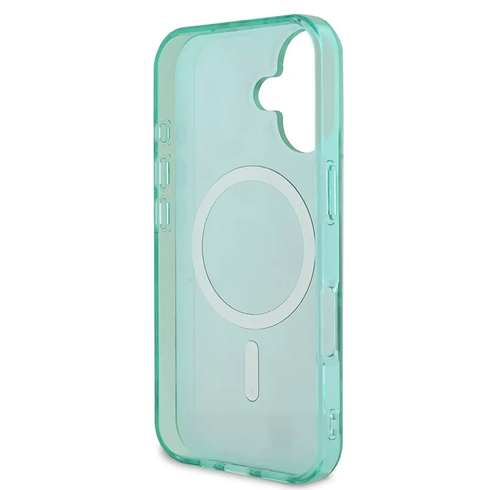 iPhone 16 MagSafe Uyumlu IML Baskılı Kılıf - Guess Jungle Ring