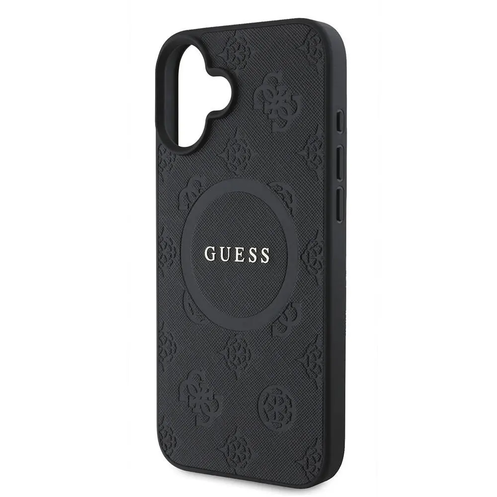 iPhone 16 MagSafe Uyumlu Saffiano Kılıf - Guess Peony