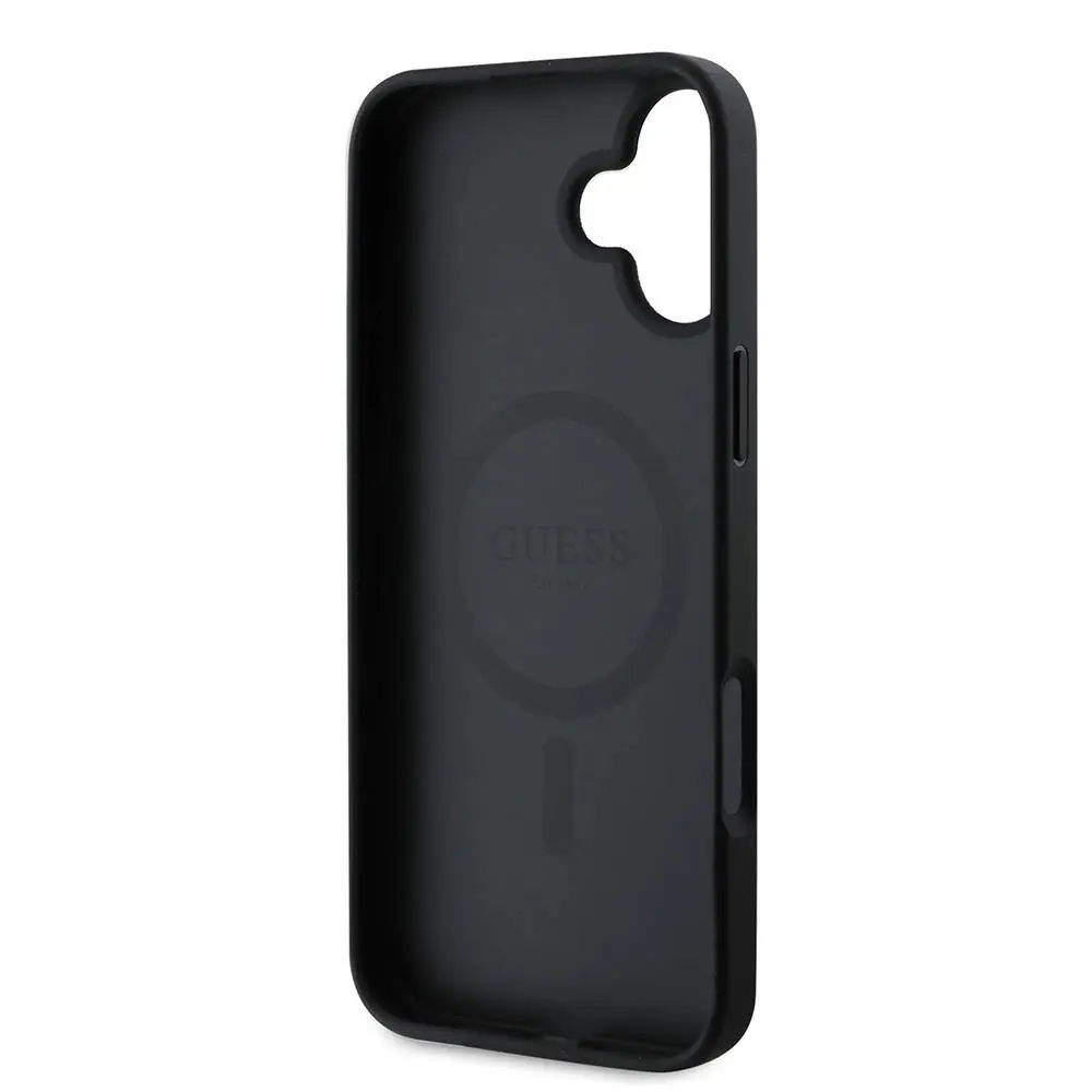 iPhone 16 MagSafe Uyumlu Saffiano Kılıf - Guess Peony