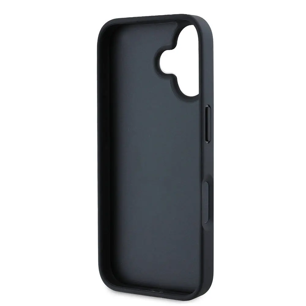 iPhone 16 Kılıf, Lisanslı K&C Heads Monogram Pin Kapak - Karl Lagerfeld