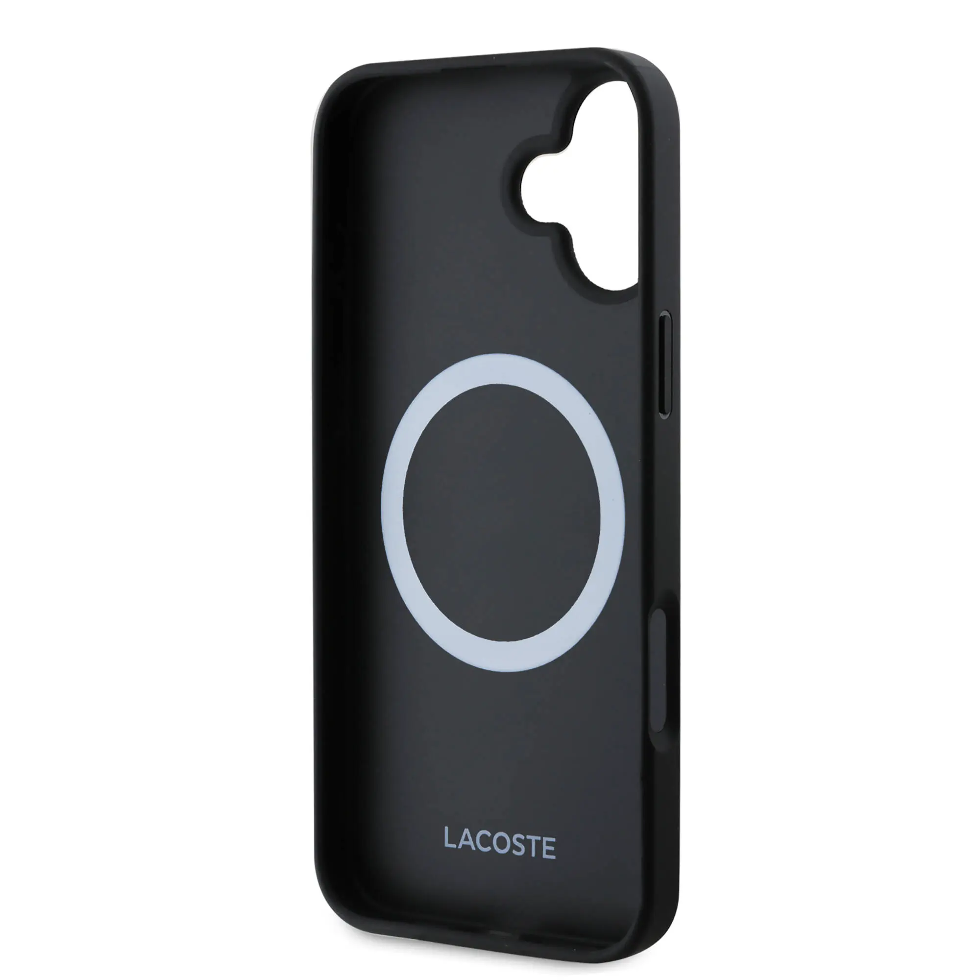 iPhone 16 MagSafe Uyumlu Lacoste Lisanslı Kılıf - Mono Vintage Logo